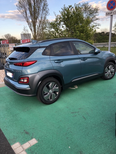 Hyundai Kona Electric 64 kW Executive avril 2019