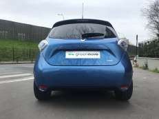 Renault Zoé Intens 2017 R90 bleu foudre à partir de 199€/mois - location de batterie incluse