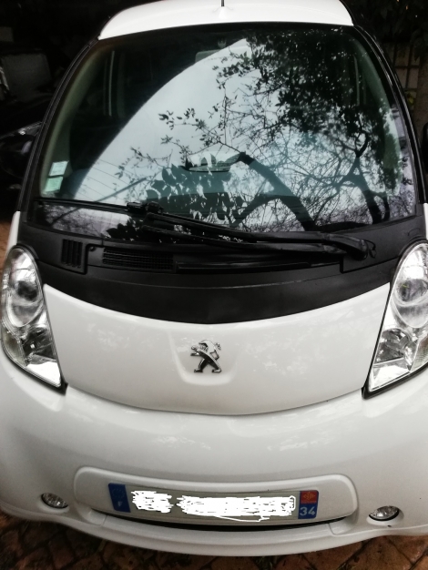 Peugeot Ion active fin 2015 blanche et noire